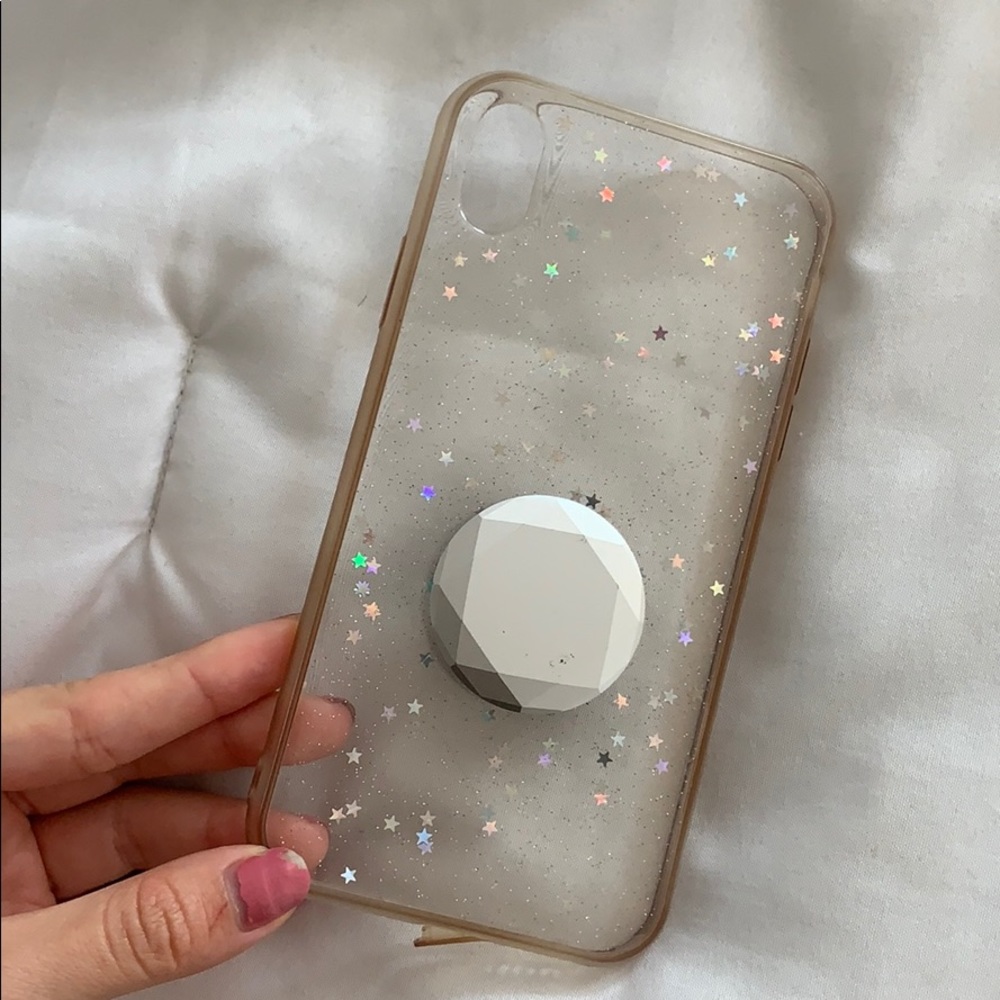 Star Glitter iPhone XR Case